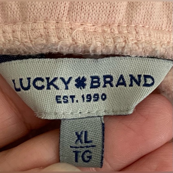 Lucky Brand - Joggers / Sweatpants Blush Light Pink - XL - Picture 12 of 13